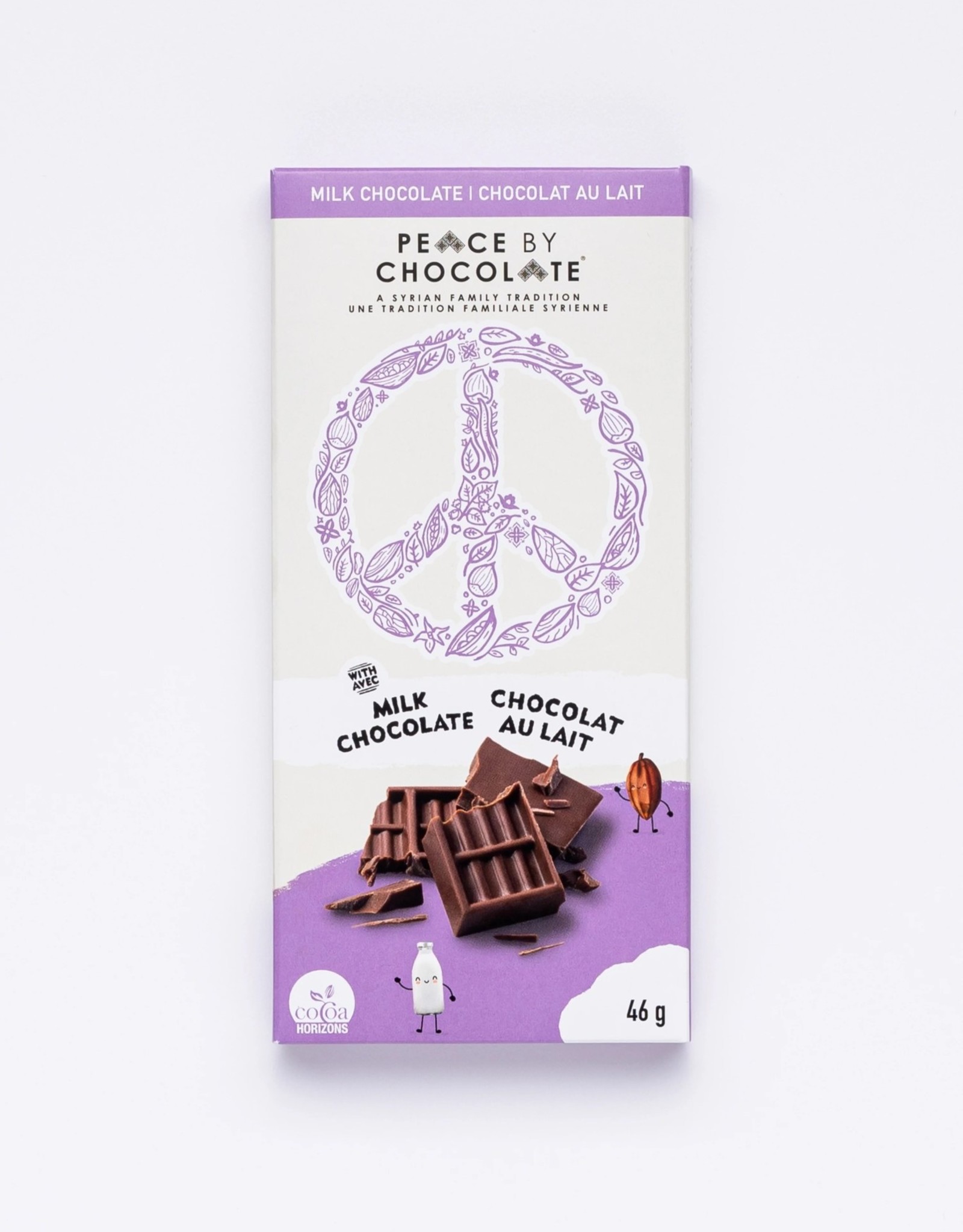 Peace by Chocolate Peace by Chocolate Peace Bar - Milk Chocolate 46g