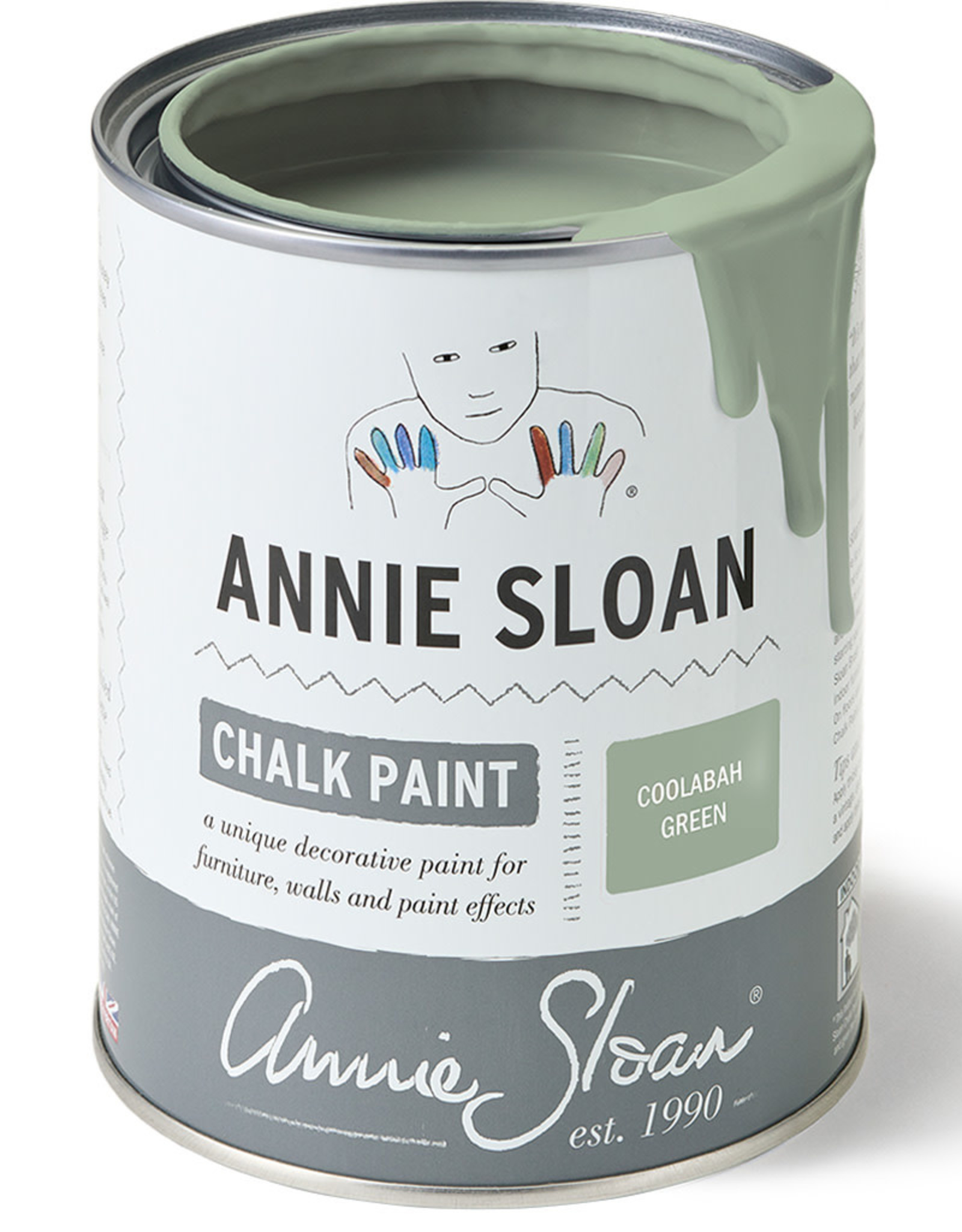 Annie Sloan Chalk Paint® by Annie Sloan - Coolabah Green 1L