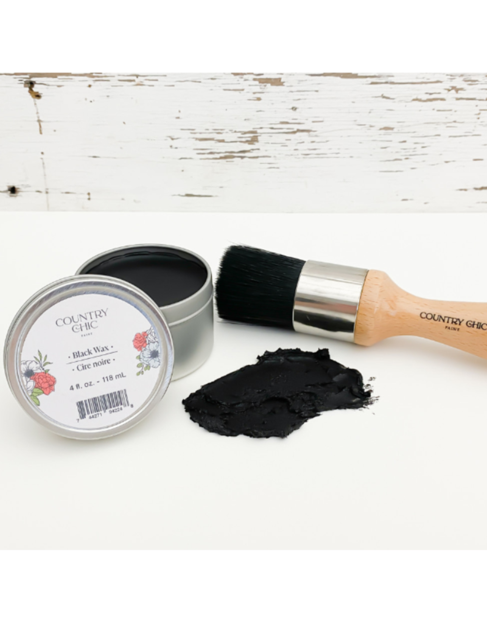 Country Chic Country Chic Black Wax 4oz