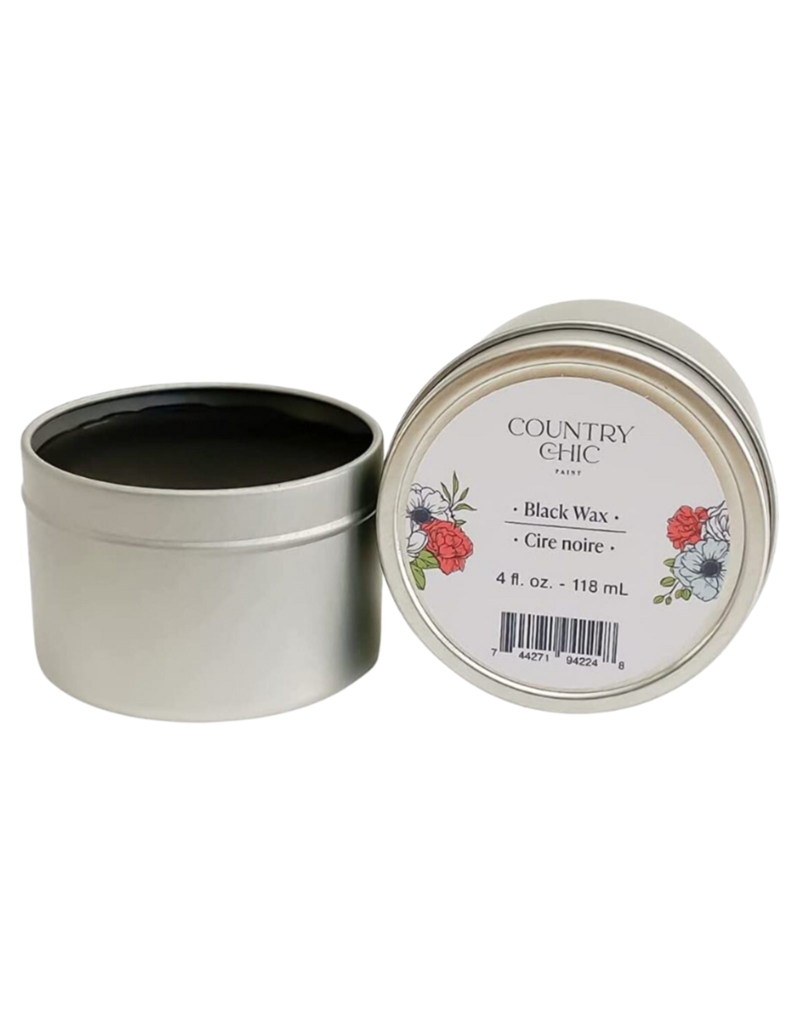 Country Chic Country Chic Black Wax 4oz