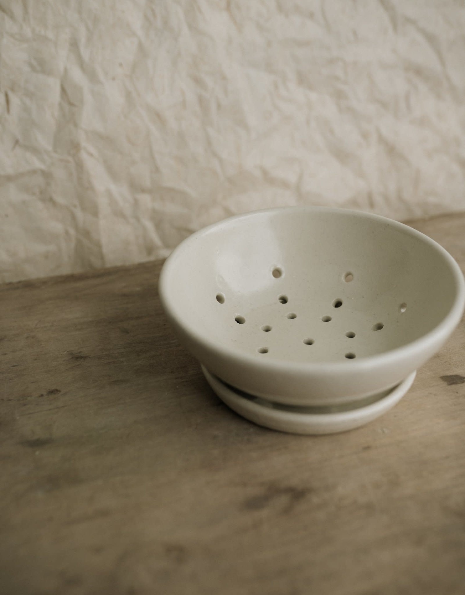 Atelier Trema Atelier Trema Colander, Small White