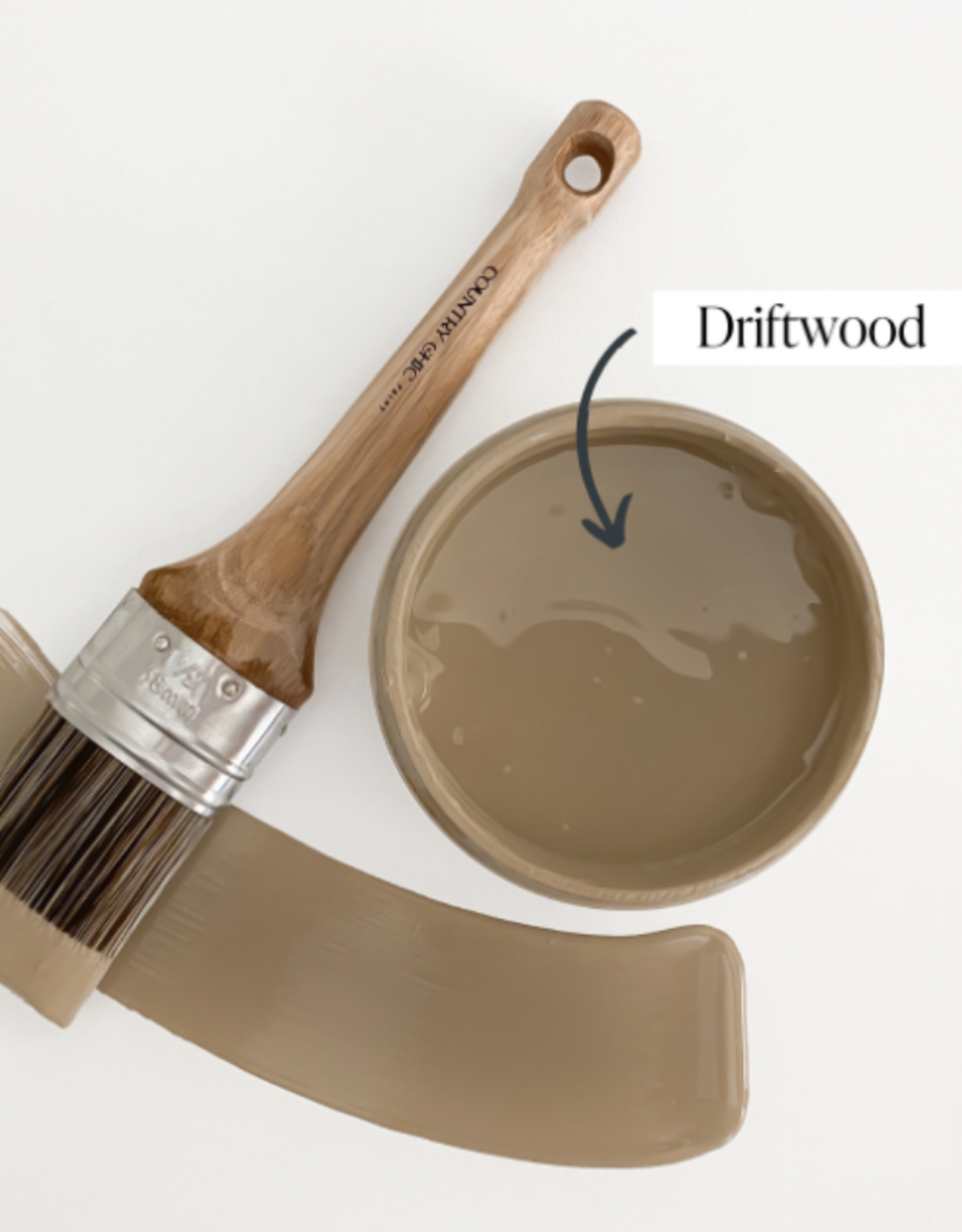 Country Chic Country Chic Paint Sample - 4oz Driftwood