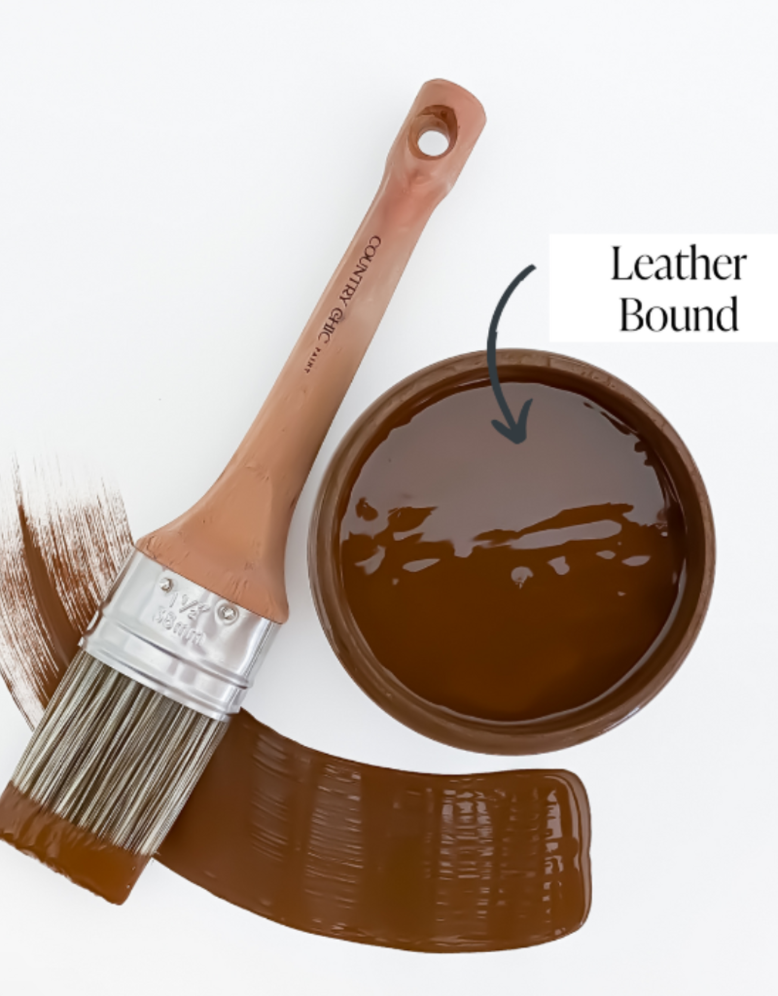 Country Chic Country Chic Paint Sample - 4oz Leather Bound