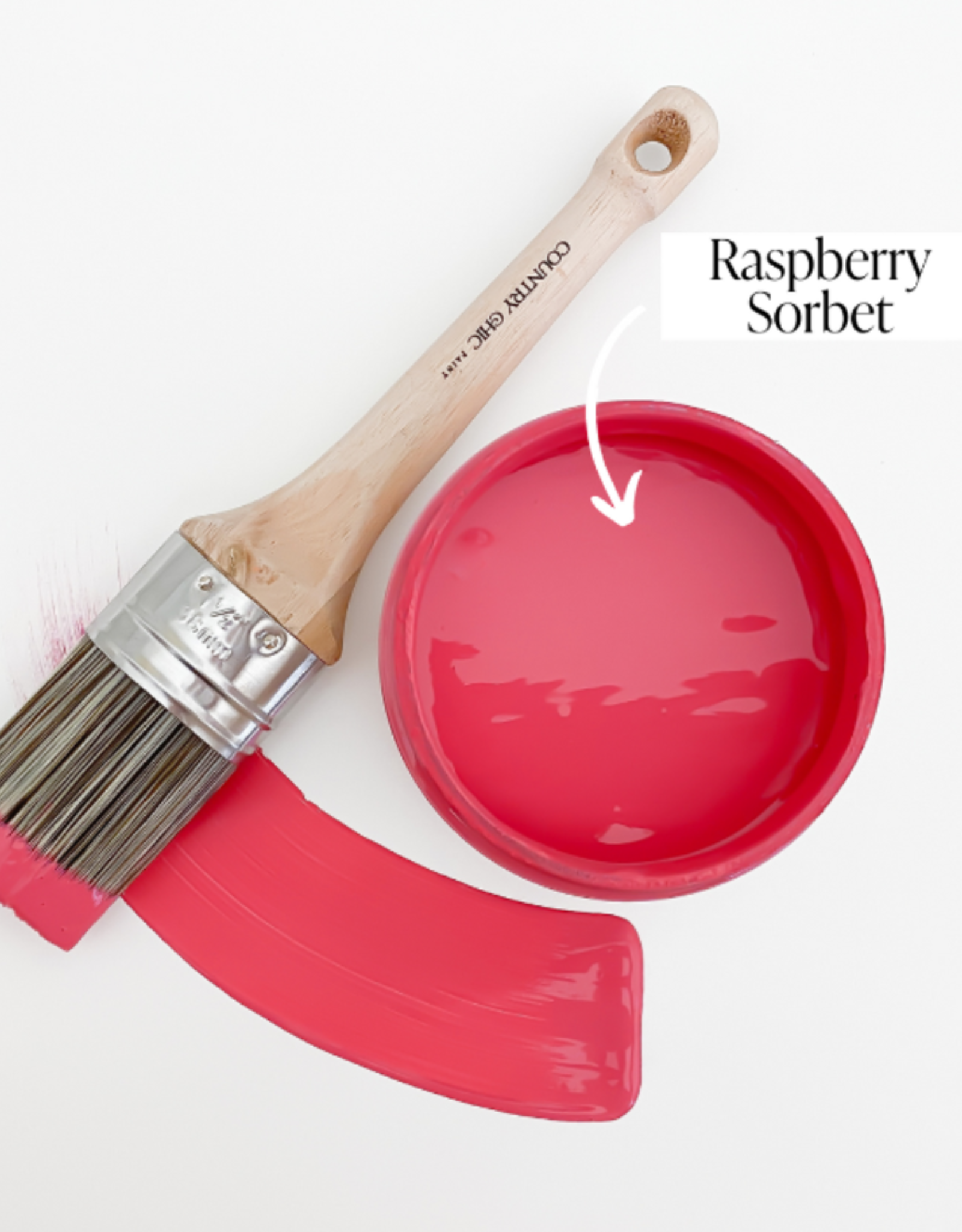 Country Chic Country Chic Paint Pint - 16oz Raspberry Sorbet