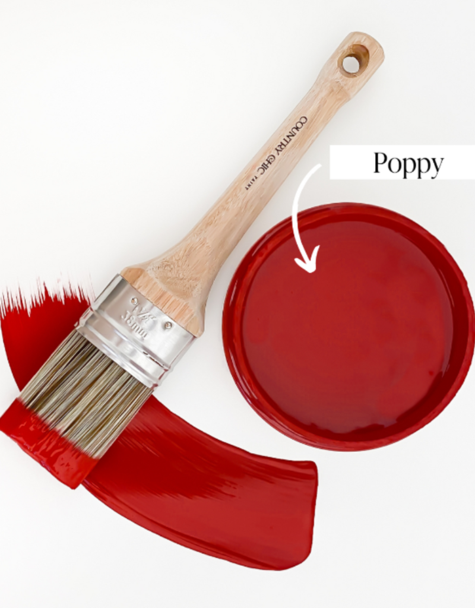 Country Chic Country Chic Paint Pint - 16oz Poppy