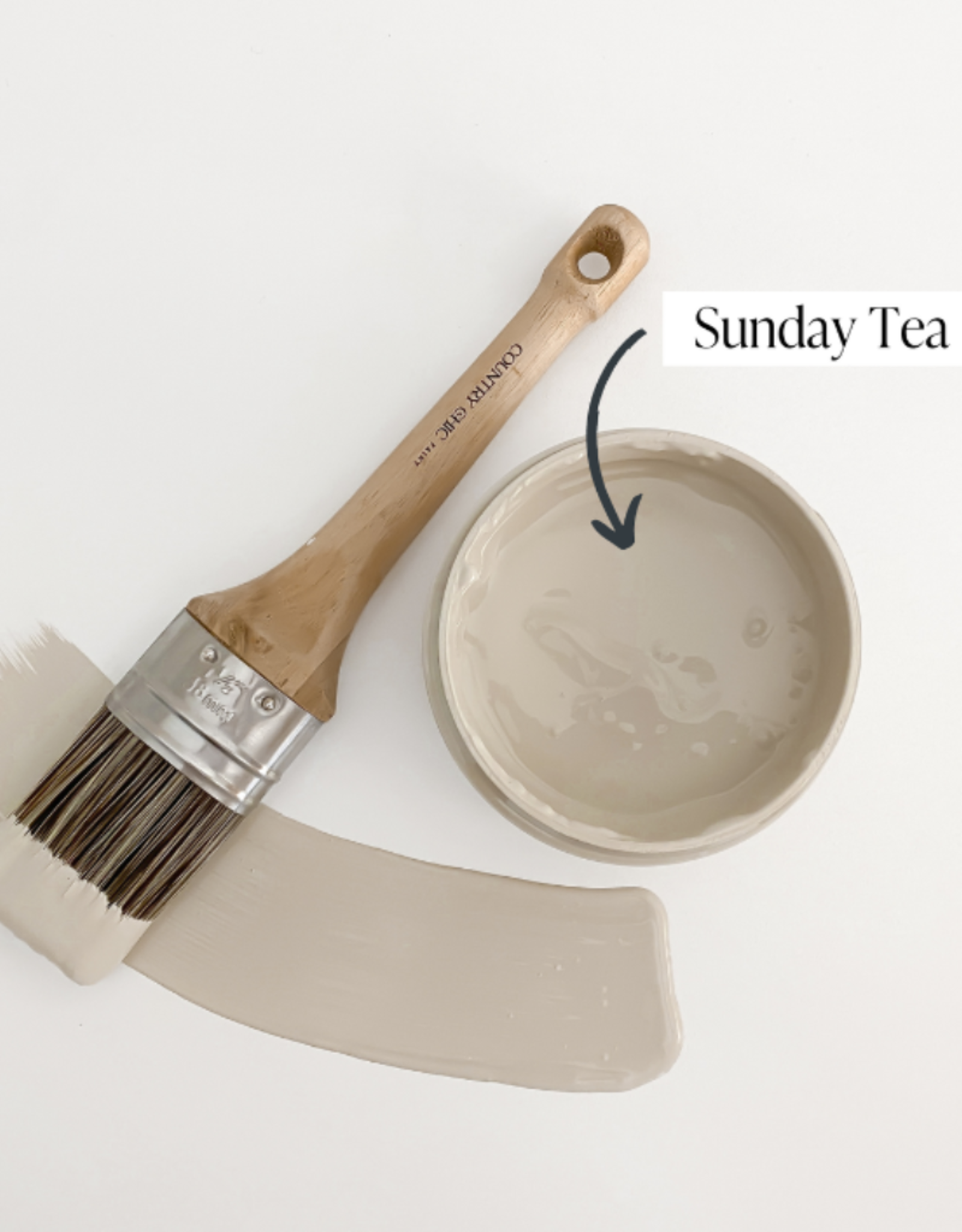 Country Chic Country Chic Paint Sample - 4oz Sunday Tea