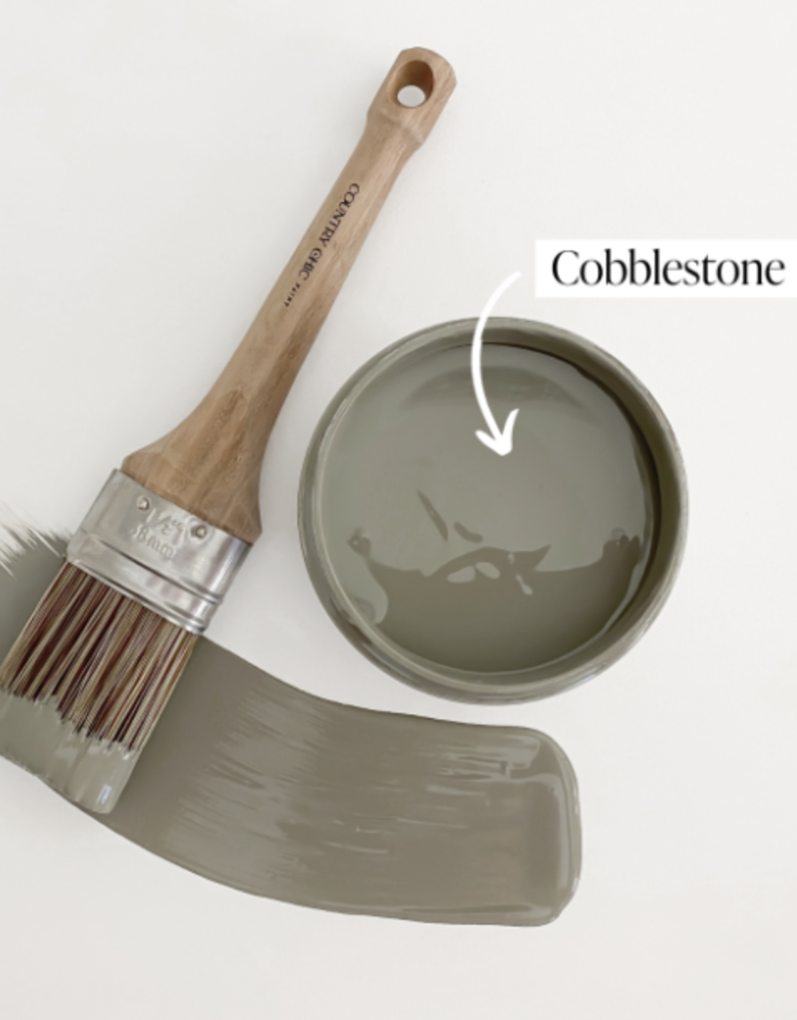 Country Chic Country Chic Paint Sample - 4oz Cobblestone