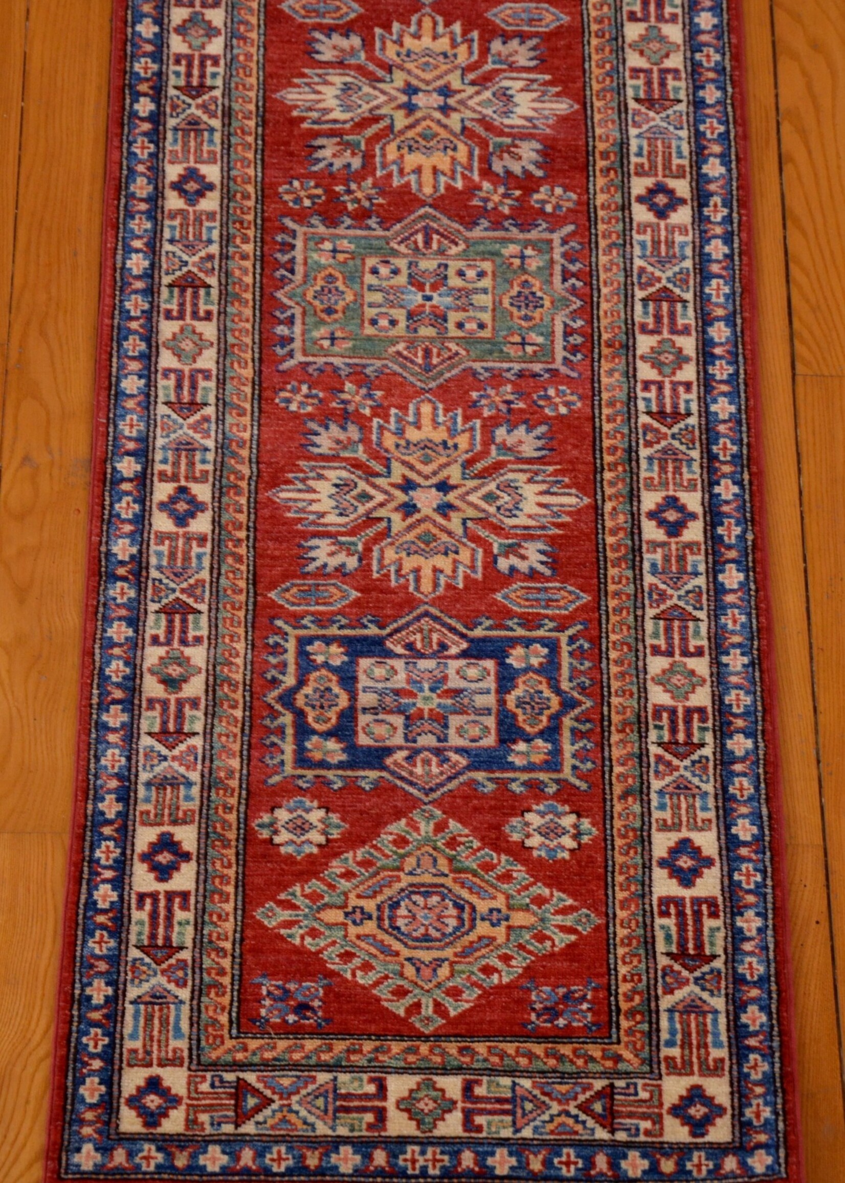 Red Kazak Runner