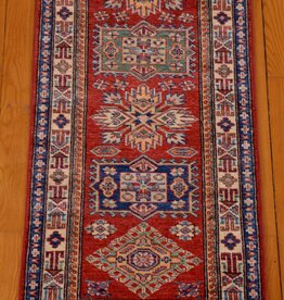 Bunyaad Red Kazak Runner