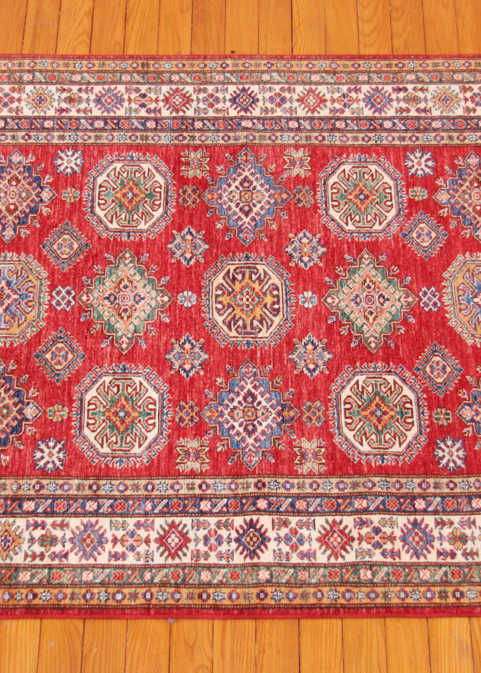 Bunyaad Red Kazak 5x7