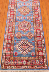 Bunyaad Blue Kazak Runner