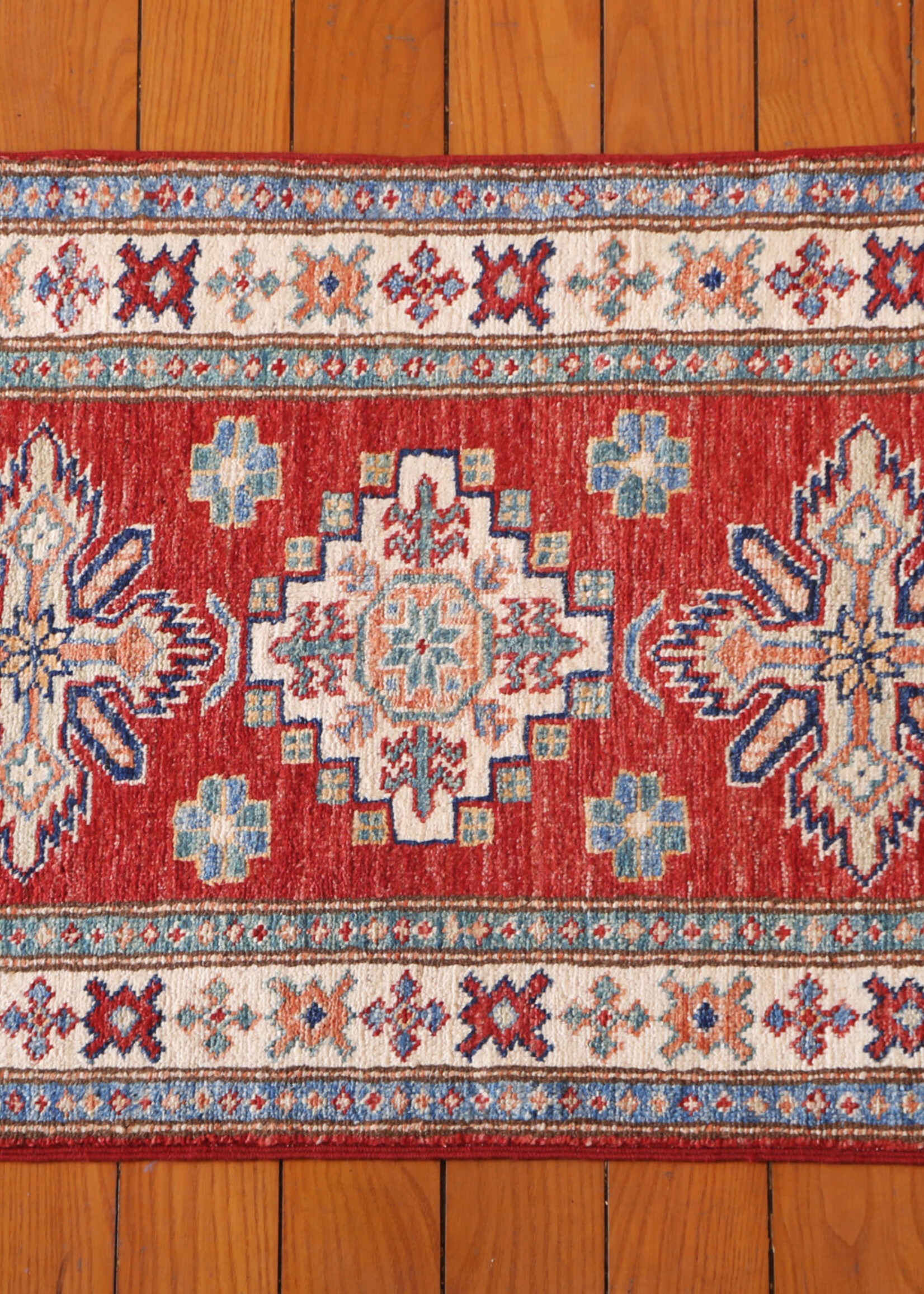 Bunyaad Red Kazak 2x3