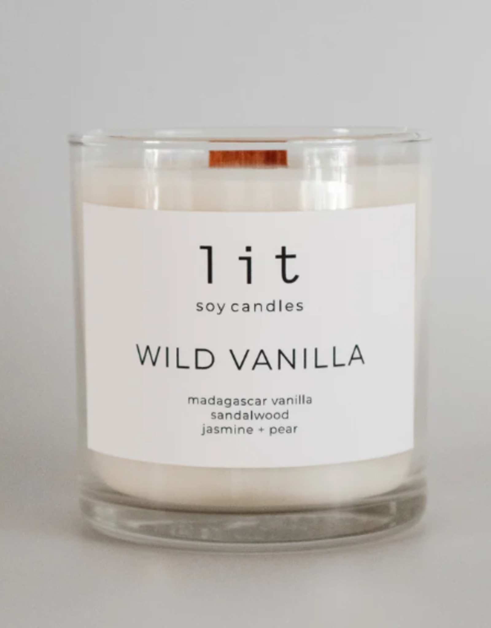 Lit Soy Candles Lit Soy Candle, Wild Vanilla