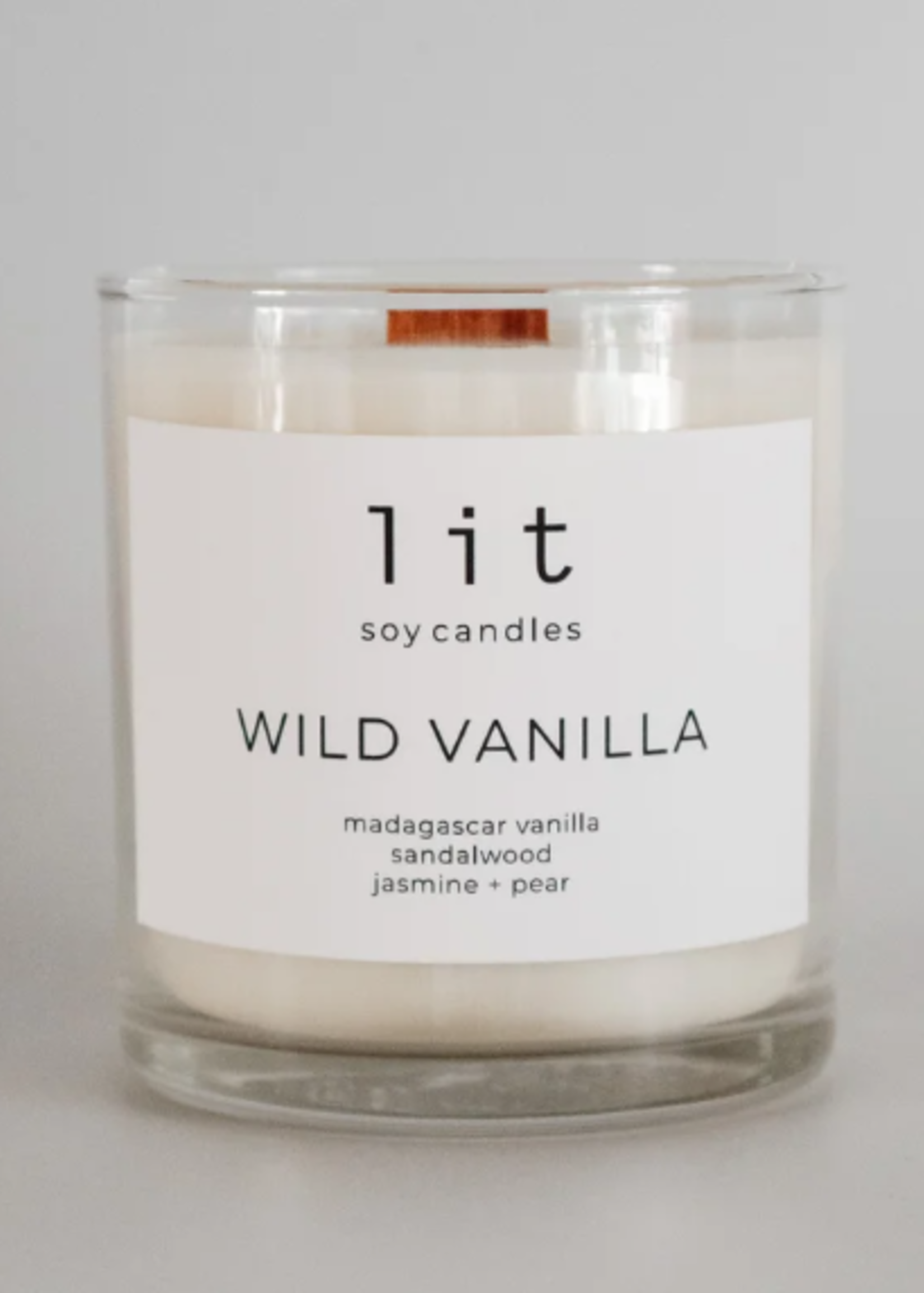 Lit Soy Candles Lit Soy Candle, Wild Vanilla