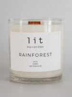 Lit Soy Candles Lit Soy Candle, Rainforest
