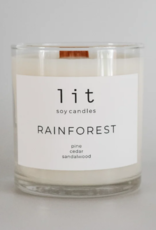 Lit Soy Candles Lit Soy Candle, Rainforest