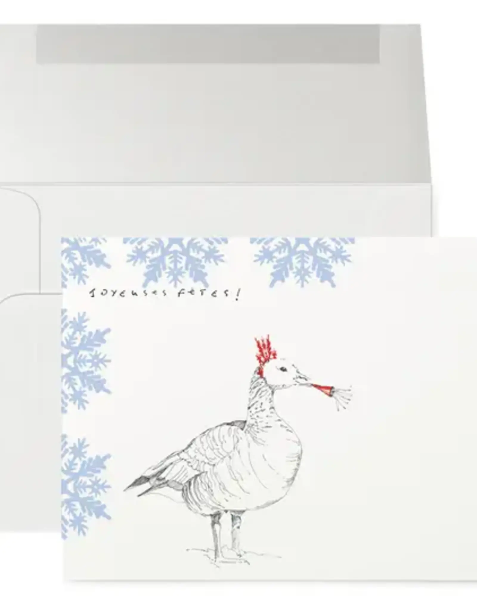Petits Mots Petits mots, Holiday card, Goose