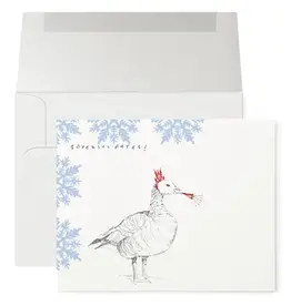 Petits Mots Petits mots, Holiday card, Goose