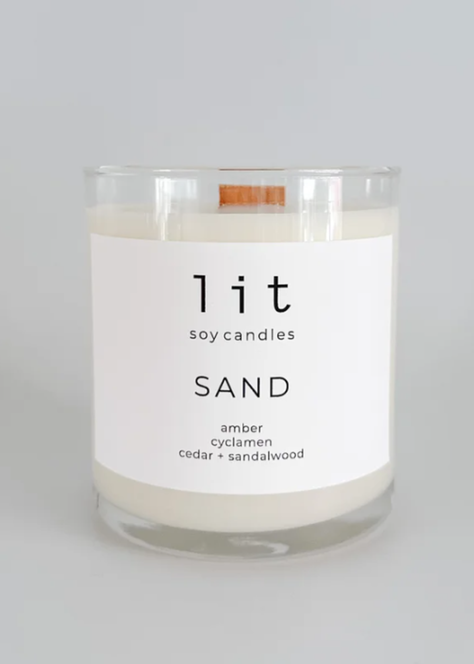 Lit Soy Candles Lit soy candle, Sand