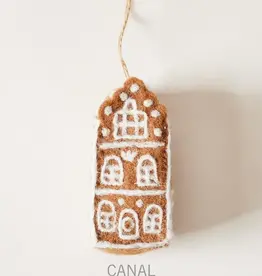 Farmhouse Pottery Felted Dutch House Ornament