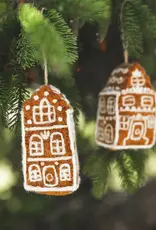 Farmhouse Pottery Felted Dutch House Ornament