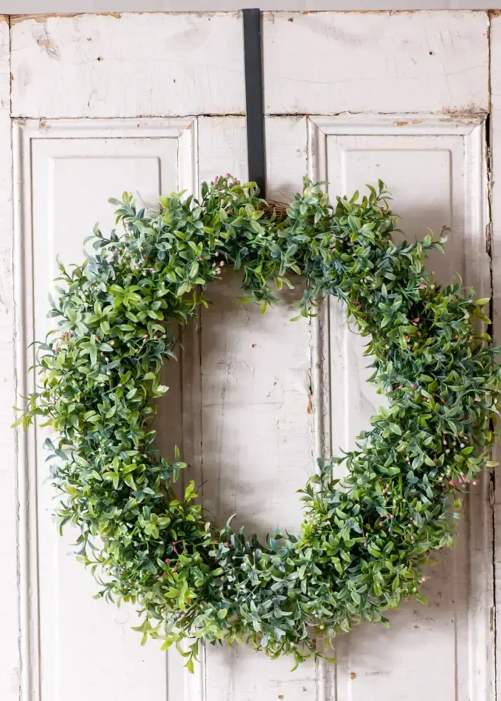 Wreath Hook in Country Tin