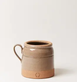 Farmhouse Pottery French Country Crock Flax Stoneware, Small