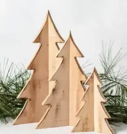 Amie Weaver Designs Reclaimed Wood Tree set, 3