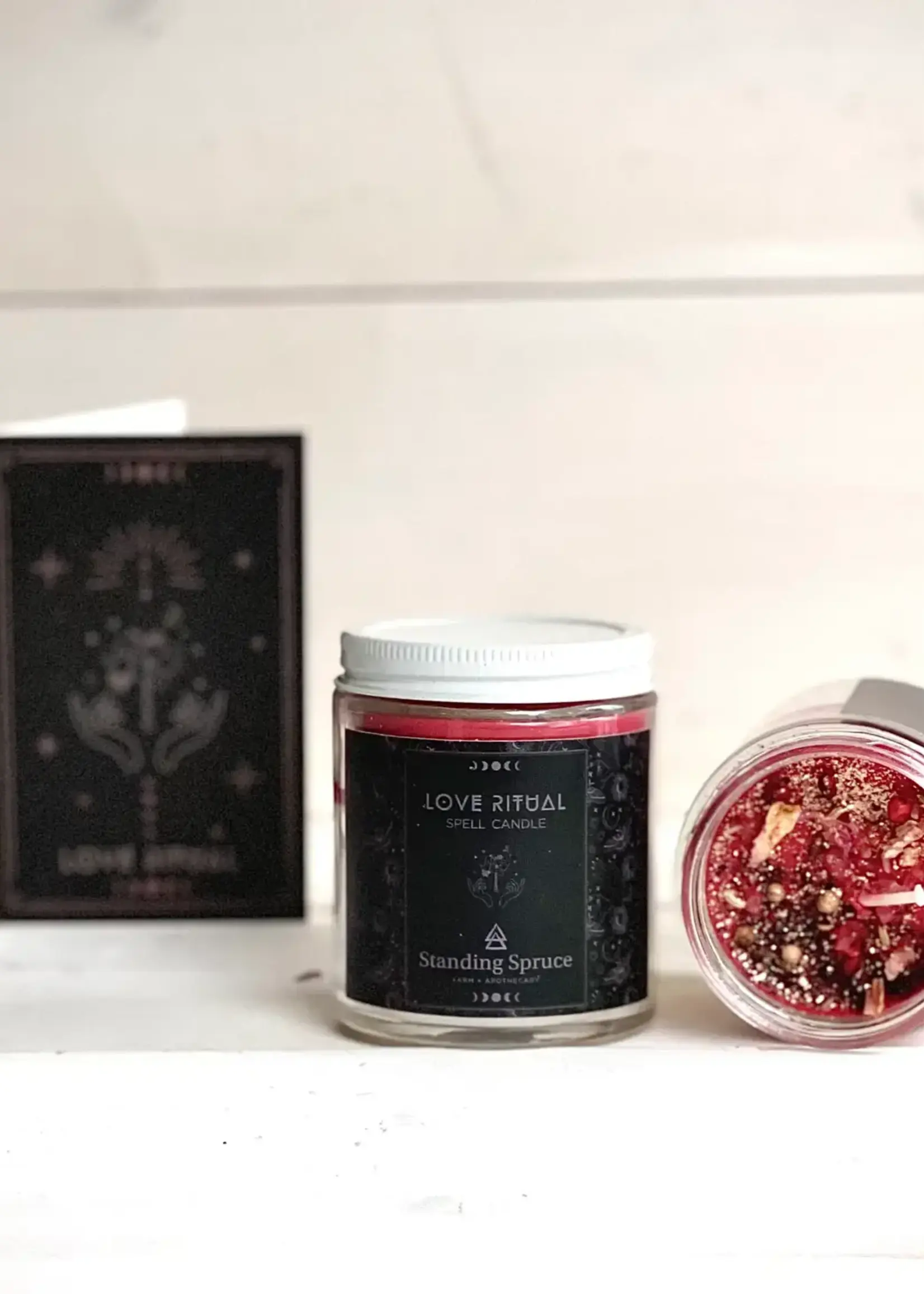 Standing Spruce Love Ritual Candle