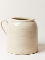 Farmhouse Pottery French Country Crock - Oat Stoneware - Medium