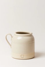 Farmhouse Pottery French Country Crock - Oat Stoneware - Small