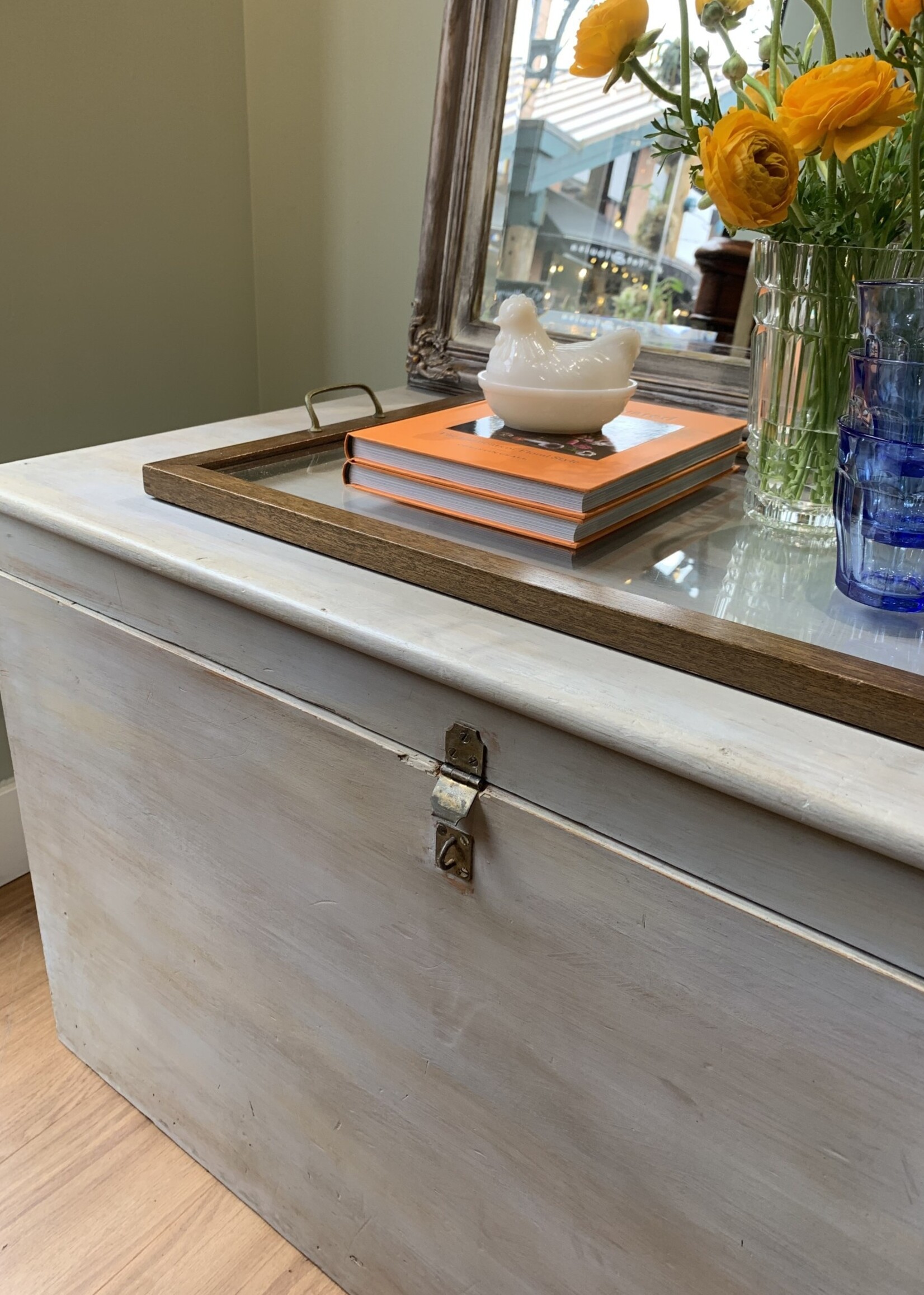 Painted Solid Wood Chest