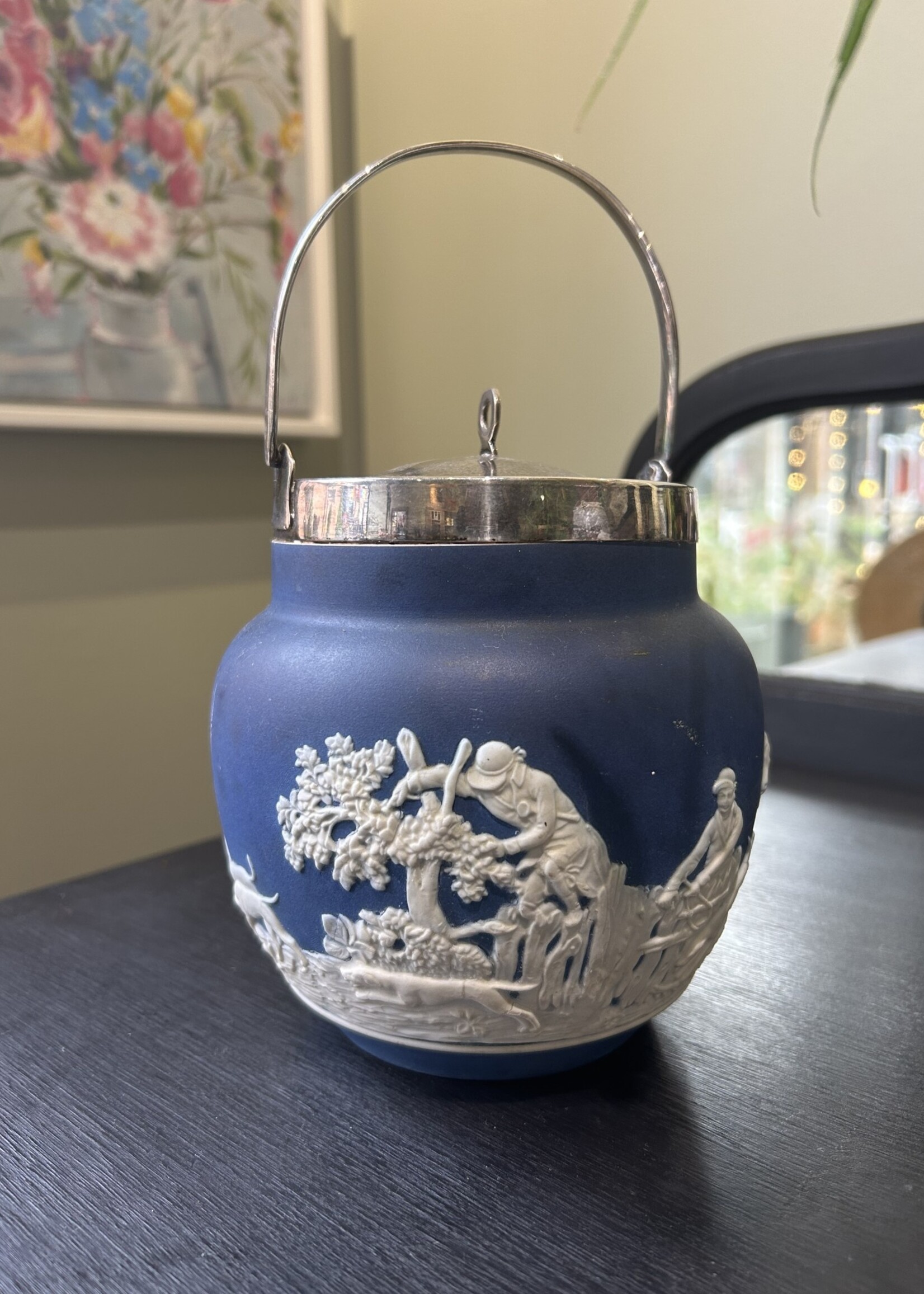 Wedgewood biscuit jar