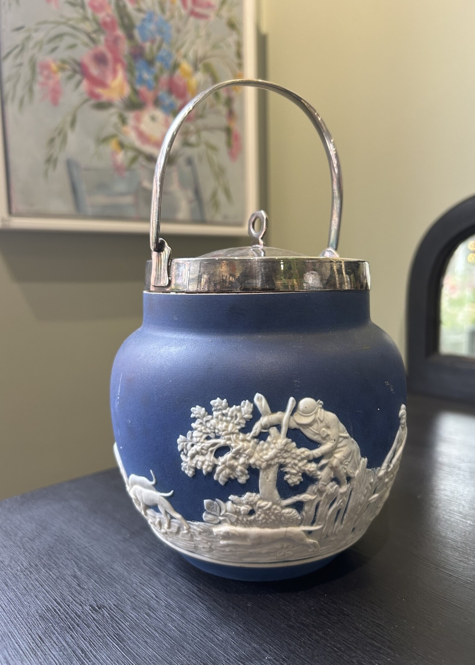 Wedgewood biscuit jar