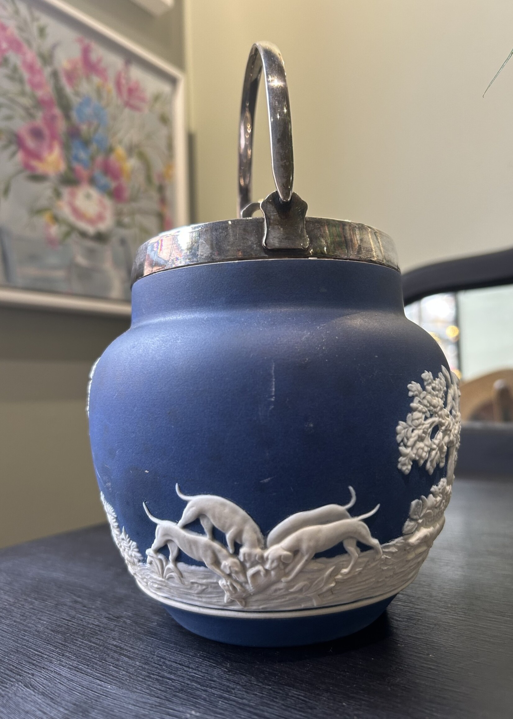 Wedgewood biscuit jar