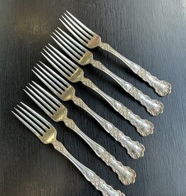 Hansell & Halkett Sterling forks, set of 6