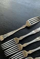 Hansell & Halkett Sterling forks, set of 6