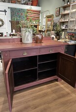 Hansell & Halkett Antique Sideboard in Primer Red