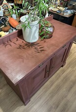 Hansell & Halkett Antique Sideboard in Primer Red