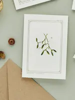 Catherine Lewis Design Catherine Lewis Designs, Mistletoe Card (White)