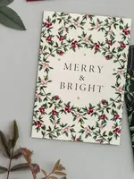 Catherine Lewis Design Catherine Lewis Designs, Merry and Bright Card (White)