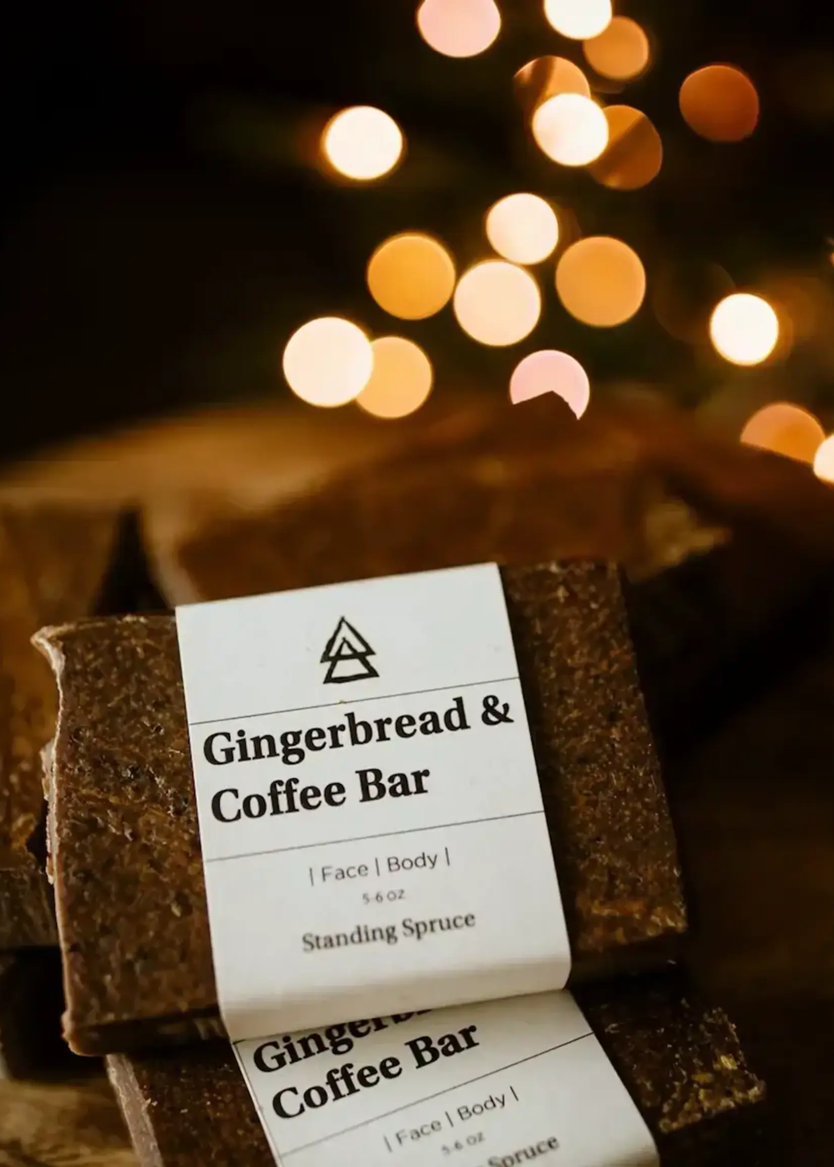 Standing Spruce, Gingerbread & Coffee Soap