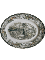 Scene Among the Thousand Isles Platter