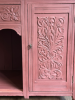 Antique Sideboard in Primer Red