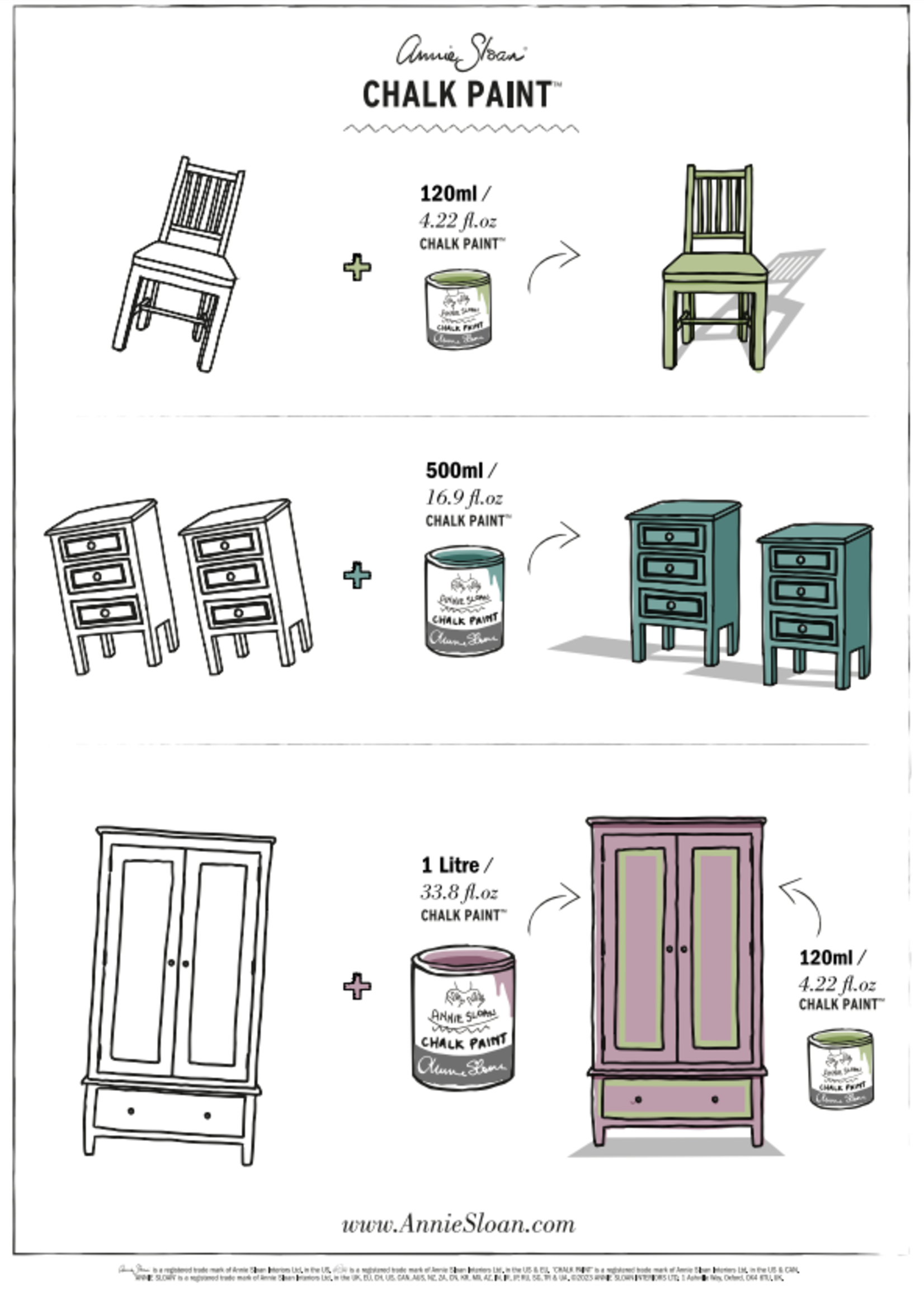 Annie Sloan Old White 1L Chalk Paint® by Annie Sloan