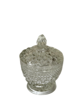Petite Cut Glass Candy Jar 5.5"