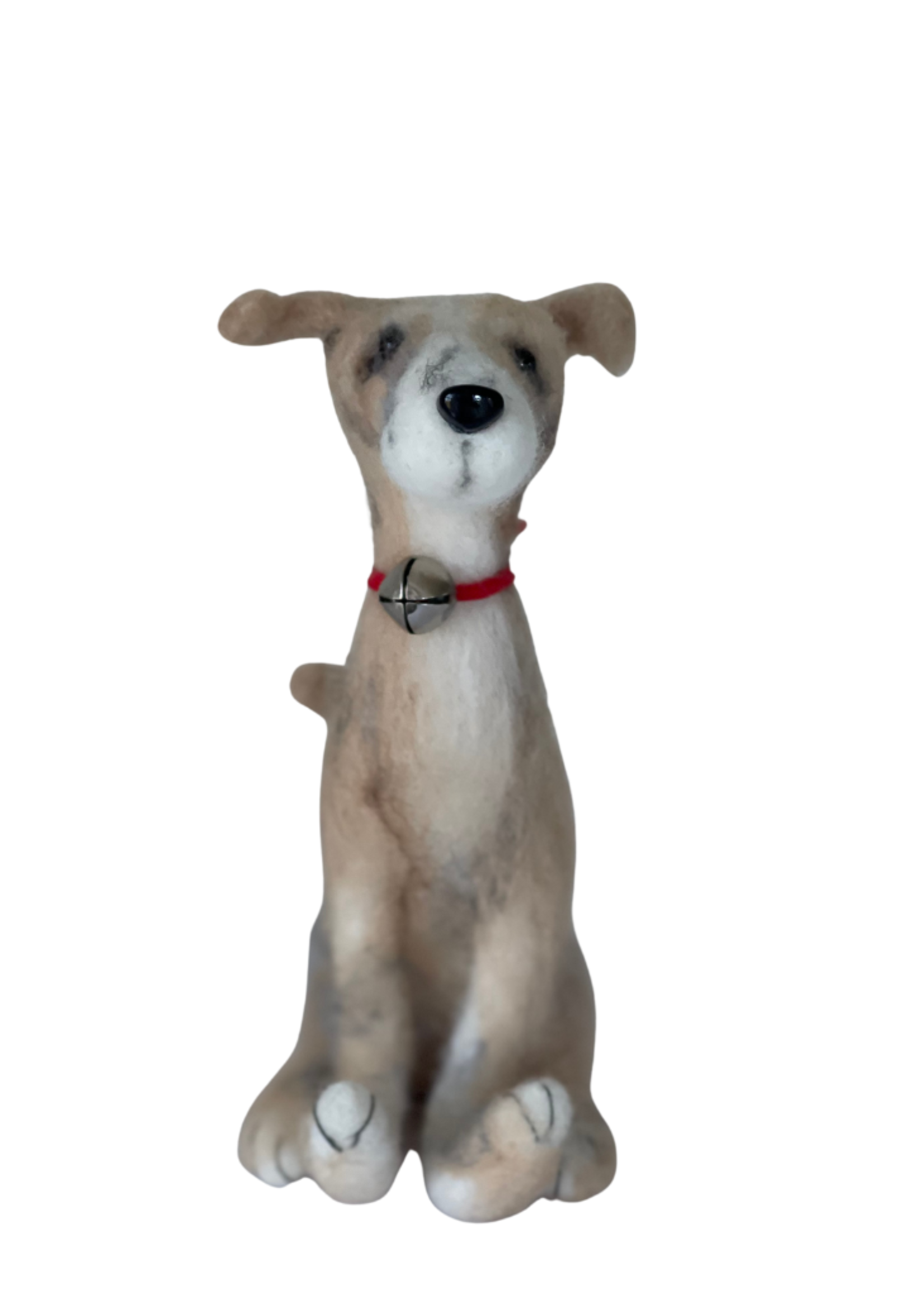 Patrica Blonde Custom Felted Dog