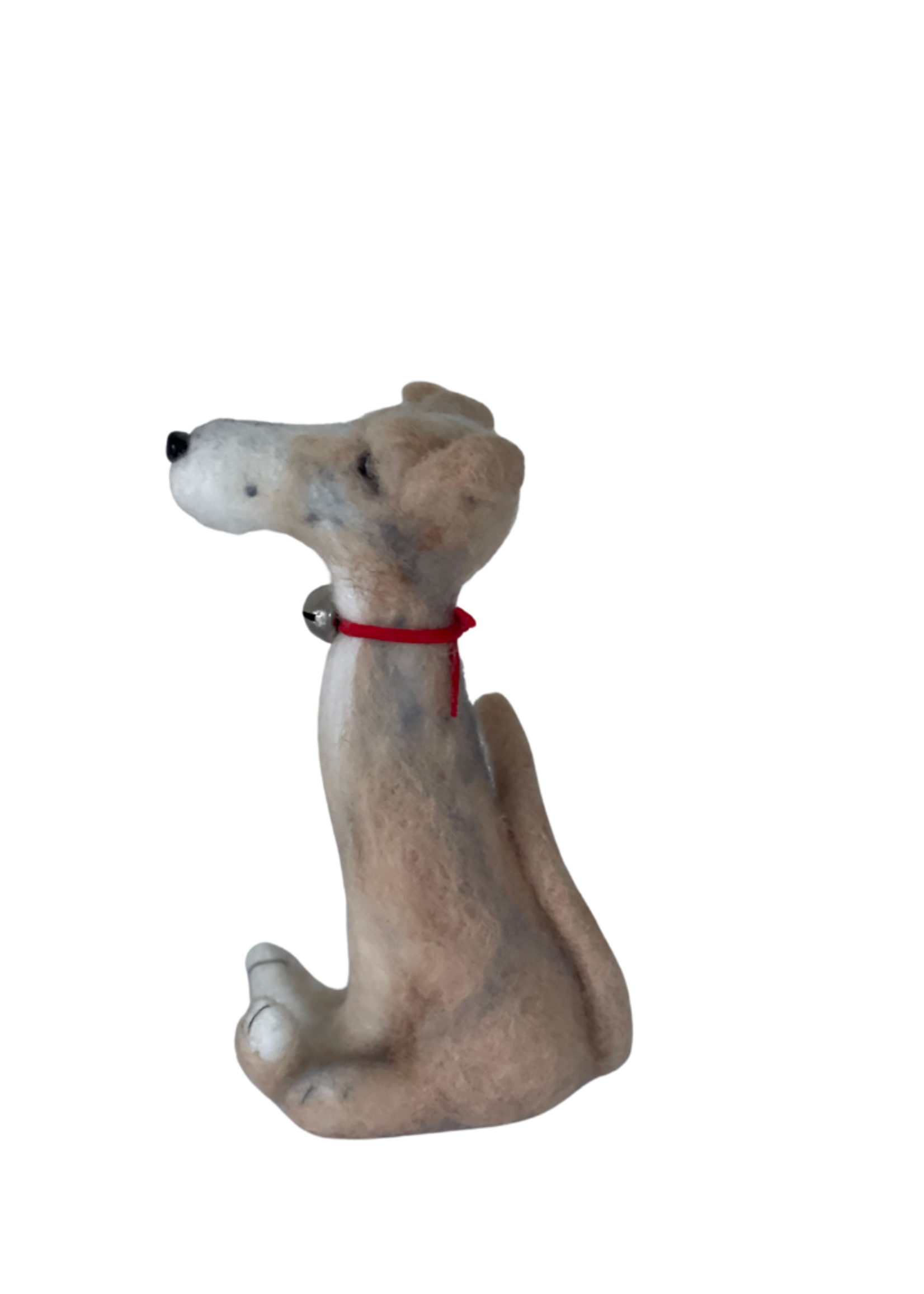Patrica Blonde Custom Felted Dog