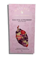 Wallace Craft Chocolate Wallace Craft Chocolate, Rose Petals and Strawberries WHITE