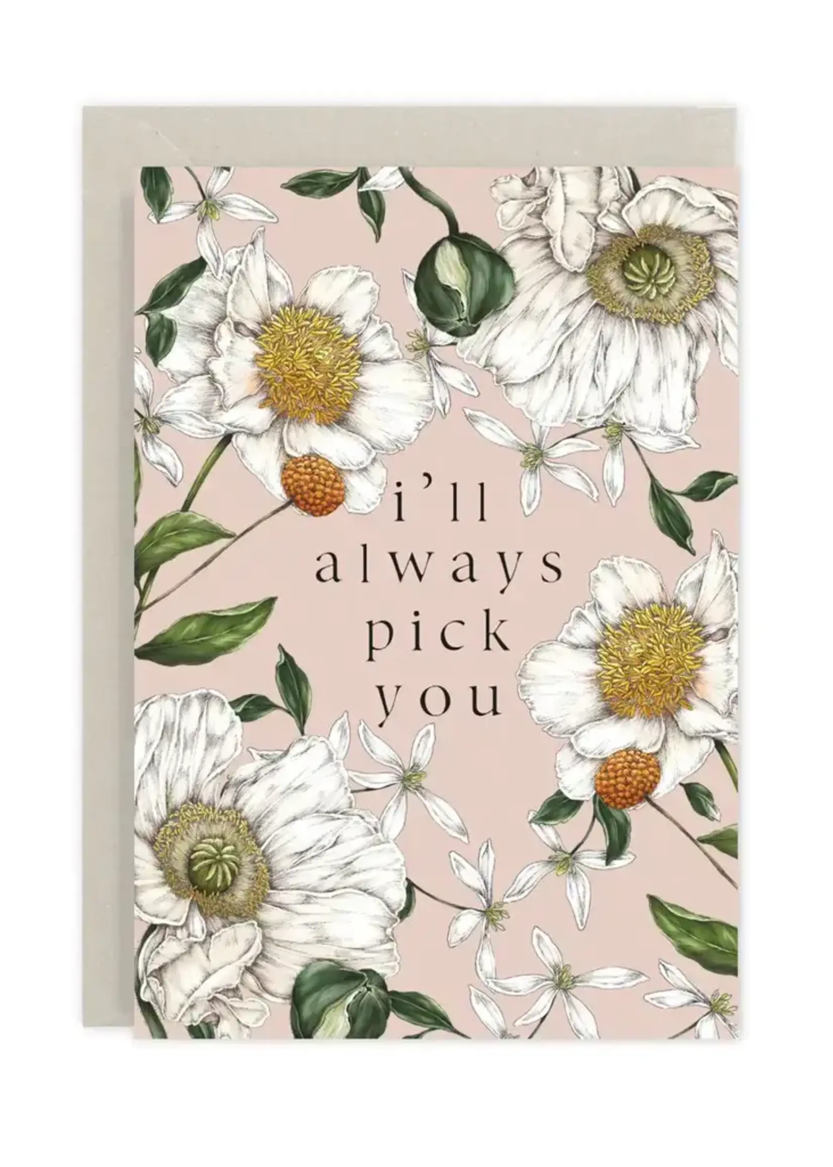 Catherine Lewis Design Catherine Lewis Design I’ll Always Pick You Card